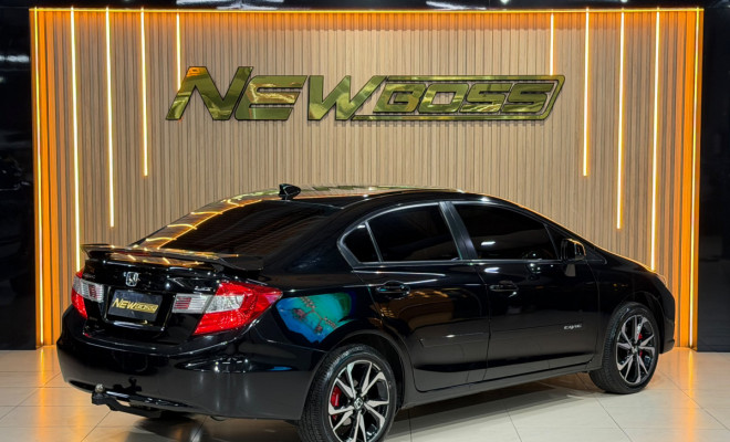 Honda Civic Sedan LXS 1.8/1.8 Flex 16V Aut. 4p 2015 Flex-0