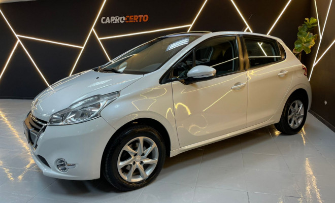 Peugeot 208 Allure 1.6  Aut. 2016 Flex  Com Teto panoramico-1