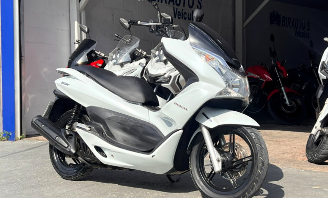 Honda PCX 150 2015 Branca | Automática | Econômica | Guarujá-0