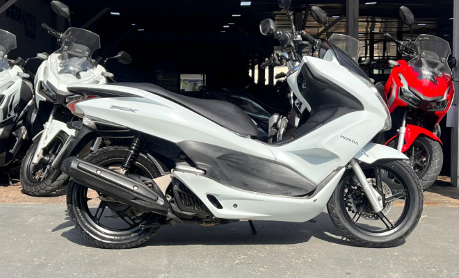 Honda PCX 150 2015 Branca | Automática | Econômica | Guarujá
