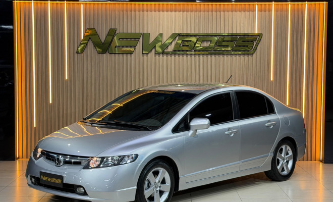 Honda Civic Sedan LXS 1.8/1.8 Flex 16V Aut. 4p 2007 Gasolina-1