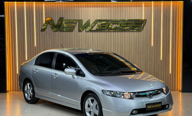Honda Civic Sedan LXS 1.8/1.8 Flex 16V Aut. 4p 2007 Gasolina