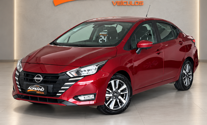 VERSA Advance 1.6 Aut. 2024 - Só 30 Mil Km, com Garantia de Fábrica!