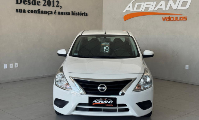 VERSA SV 1.6 Mec. 2019 - Só 60 Mil Km, Completo e Econômico!-0