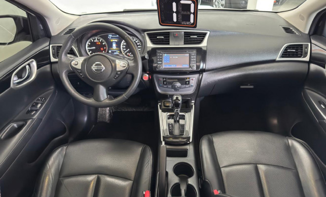 SENTRA SL 2.0 Aut. 2017 - Só 84 Mil Km, Com Teto Solar e Completíssimo!-8