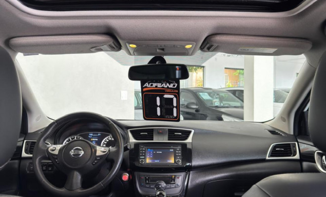 SENTRA SL 2.0 Aut. 2017 - Só 84 Mil Km, Com Teto Solar e Completíssimo!-12