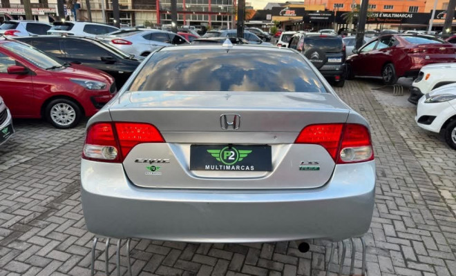 Honda Civic Sedan LXS 1.8/1.8 Flex 16V Mec. 4p 2008 Flex-16