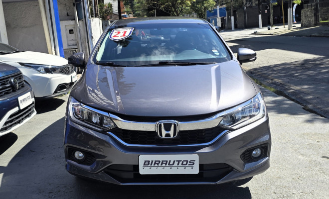 Honda City EXL 1.5 Automático 2021 | Couro | CVT | Completo-0