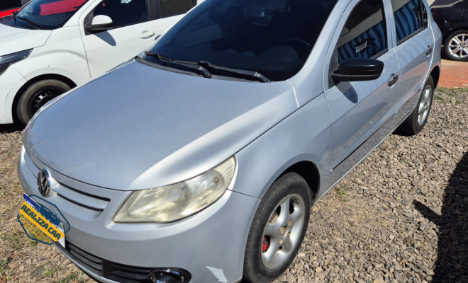 VW - VolksWagen Gol (novo) 1.0 Mi Total Flex 8V 4p 2009 Flex-0