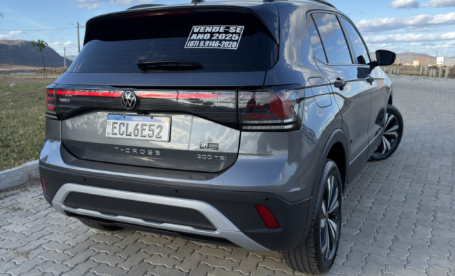 VW - VolksWagen T-Cross 200 TSI 1.0  Flex 12V 5p Aut. 2025 Flex-1