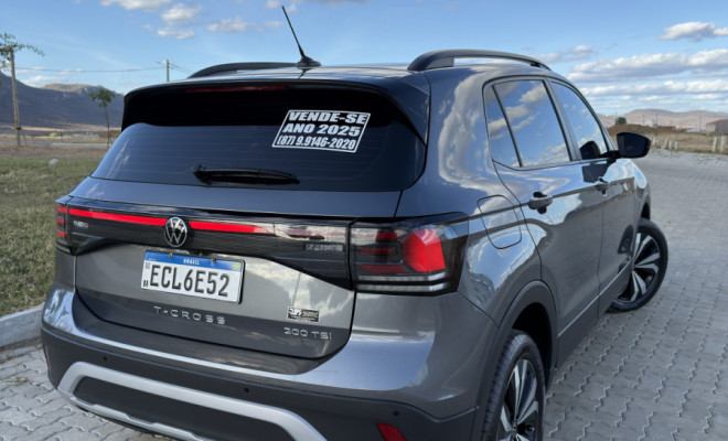 VW - VolksWagen T-Cross 200 TSI 1.0  Flex 12V 5p Aut. 2025 Flex-5