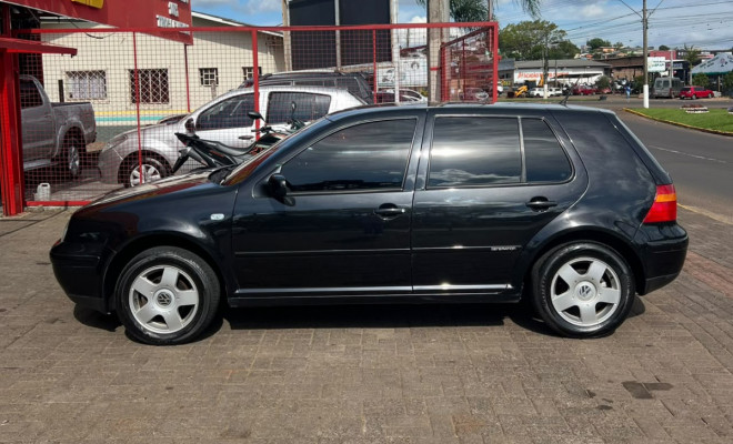 VW - VolksWagen Golf 1.6Mi/ 1.6Mi Gener./Black & Silver 2003 Gasolina-0