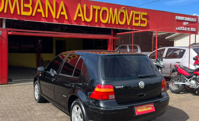 VW - VolksWagen Golf 1.6Mi/ 1.6Mi Gener./Black & Silver 2003 Gasolina-1