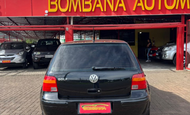 VW - VolksWagen Golf 1.6Mi/ 1.6Mi Gener./Black & Silver 2003 Gasolina-2