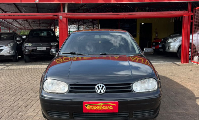 VW - VolksWagen Golf 1.6Mi/ 1.6Mi Gener./Black & Silver 2003 Gasolina-6