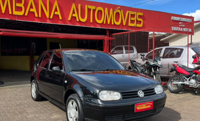 VW - VolksWagen Golf 1.6Mi/ 1.6Mi Gener./Black & Silver 2003 Gasolina-5