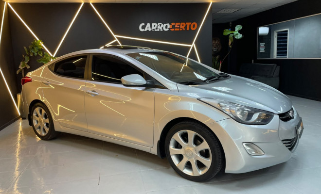 Hyundai Elantra GLS 1.8  Aut. 2012 Gasolina   C/teto solar-0