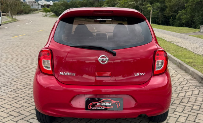 Nissan MARCH SV 1.6 16V Flex Fuel 2016 Flex-3