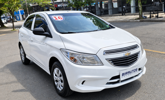 Chevrolet Onix LT 1.0 2016 | Completo | Econômico | Guarujá