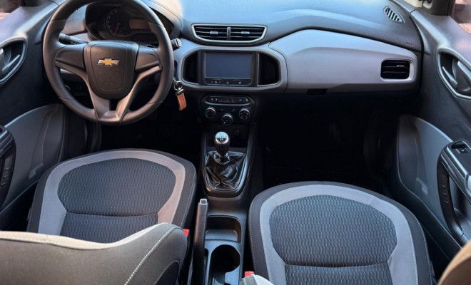 GM - Chevrolet ONIX HATCH LT 1.0 8V FlexPower 5p Mec. 2015 Flex-8