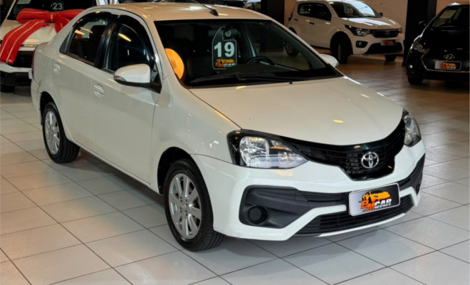 Toyota ETIOS X Plus Sedan 1.5 Flex 16V 4p Mec. 2019 Flex