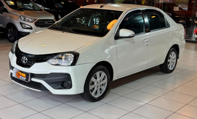 Toyota ETIOS X Plus Sedan 1.5 Flex 16V 4p Mec. 2019 Flex-0