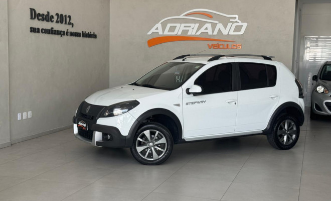 SANDERO STEPWAY 1.6 2014 - Só 102 Mil Km, Completo e com Visual Aventureiro!-13
