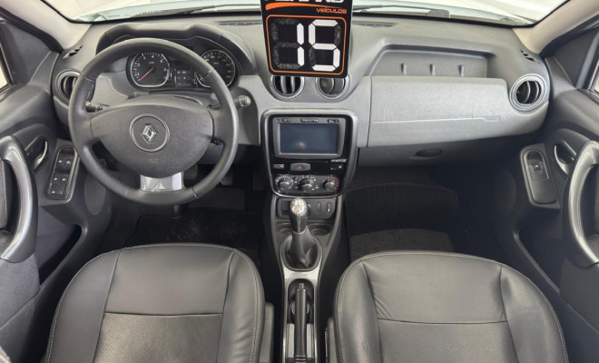 DUSTER Dynamique 1.6 Mec. 2015 - Completíssima, com Couro e Multimídia!-3