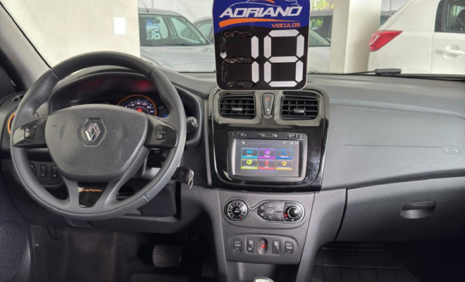 SANDERO STEPWAY Easy R Dynamique 1.6 2018 - Câmbio Automatizado, Couro e Completíssimo!-13