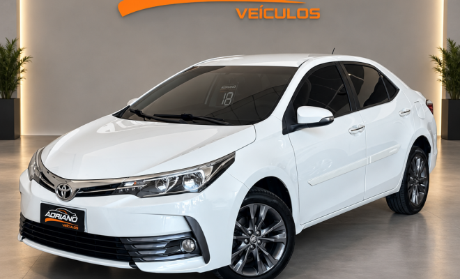 COROLLA XEi 2.0 Aut. 2018 - Com 7 Airbags, Completíssimo e Confiança Toyota!