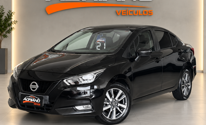 VERSA Advance 1.6 Aut. 2021 - Automático, Completo e Econômico!