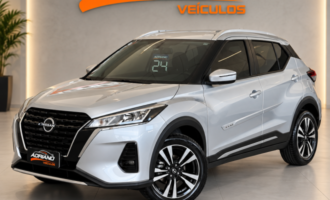 KICKS Advance 1.6 Aut. 2024 - Só 28 Mil Km, com Garantia de Fábrica!