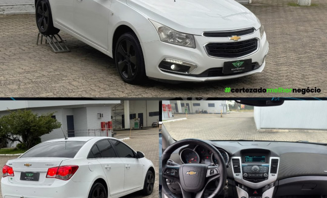 GM - Chevrolet CRUZE LT 1.8 16V FlexPower 4p Mec. 2015 Flex