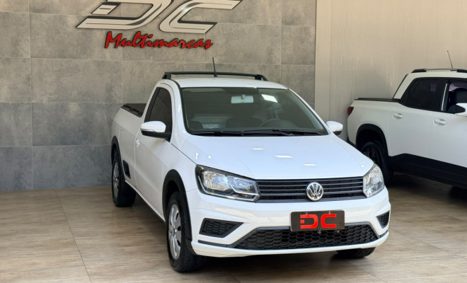 VW - VolksWagen Saveiro Trendline 1.6 T.Flex 8V 2017 Flex-0