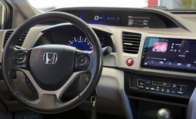 Honda Civic Sedan LXS 1.8/1.8 Flex 16V Aut. 4p 2014 Flex-7