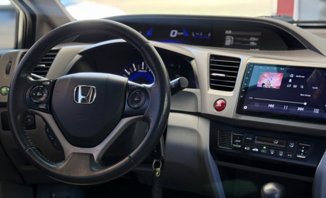 Honda Civic Sedan LXS 1.8/1.8 Flex 16V Aut. 4p 2014 Flex-11