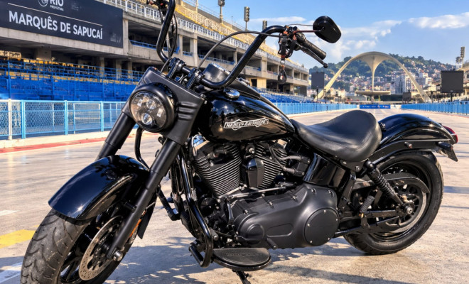 HARLEY-DAVIDSON FAT BOY FLSTF 2014 Gasolina