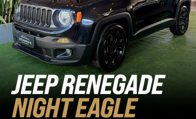 Jeep Renegade Night Eagle 1.8 4x2  Flex Aut. 2018