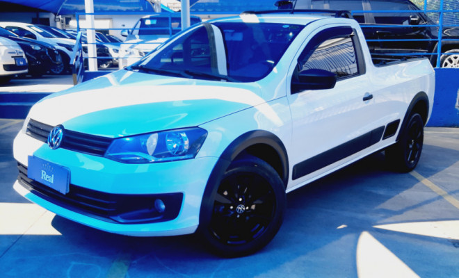 VW - VolksWagen Saveiro Trendline 1.6 T.Flex 8V 2016 Flex-0