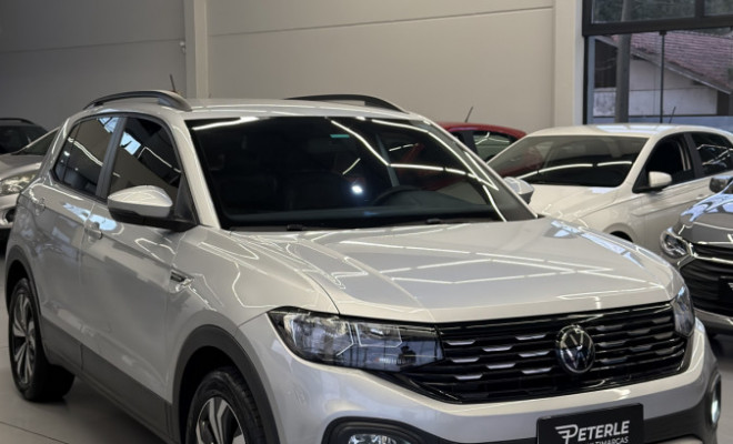 VW - VolksWagen T-Cross Comfor. 200 TSI 1.0 Flex 5p Aut. 2023 Flex-7