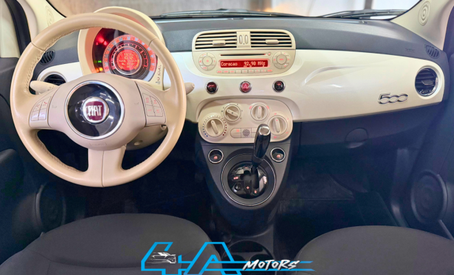 Fiat 500 Cult 1.4 Flex 8V EVO Dualogic 2012 Flex-4
