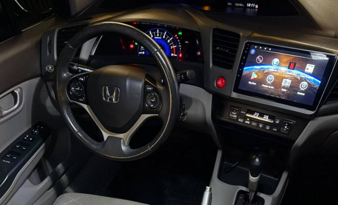 Honda Civic Sedan LXS 1.8/1.8 Flex 16V Aut. 4p 2014 Flex-1