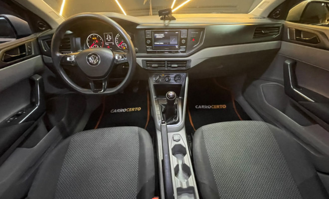 VW - VolksWagen Polo 1.0  2018 Flex   ótimo para dia a dia-4