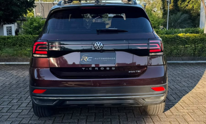 VW - VolksWagen T-Cross Comfor. 200 TSI 1.0 Flex 5p Aut. 2021 Flex-4