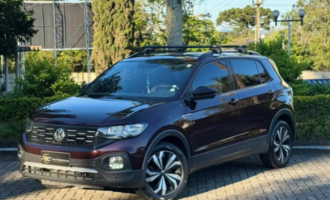 VW - VolksWagen T-Cross Comfor. 200 TSI 1.0 Flex 5p Aut. 2021 Flex-0