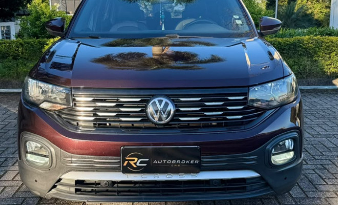 VW - VolksWagen T-Cross Comfor. 200 TSI 1.0 Flex 5p Aut. 2021 Flex-1