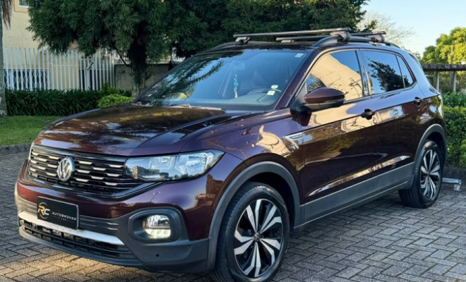 VW - VolksWagen T-Cross Comfor. 200 TSI 1.0 Flex 5p Aut. 2021 Flex