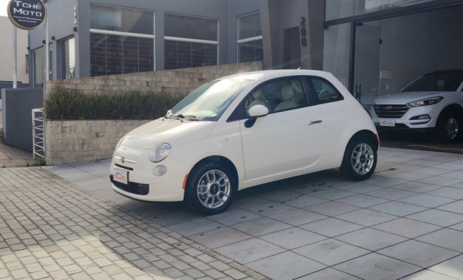 Fiat 500 Cult 1.4 Flex 8V EVO Dualogic 2013 Flex-0