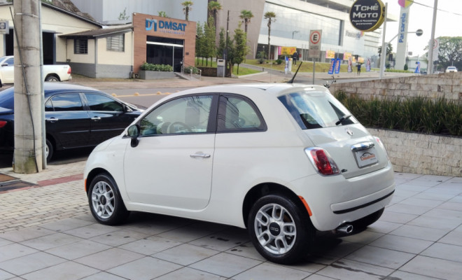 Fiat 500 Cult 1.4 Flex 8V EVO Dualogic 2013 Flex-2