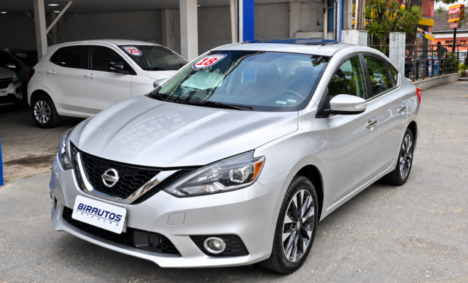 Nissan Sentra SL 2.0 Automático 2018 | Teto Solar | Couro | Top de Linha-1